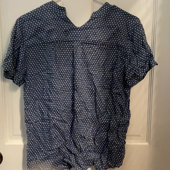 Rails Polka Dotted short sleeve button down shirt - Picture 4 of 4